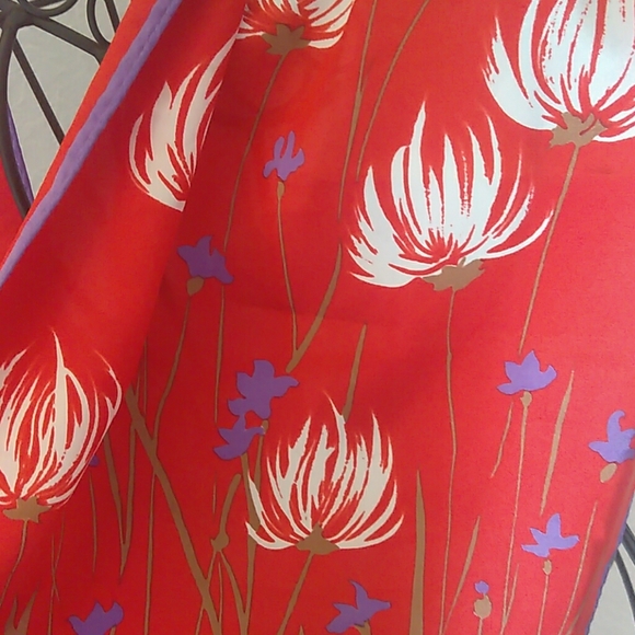 Vintage Scarf Versa by Vera Flowers - Picture 3 of 5